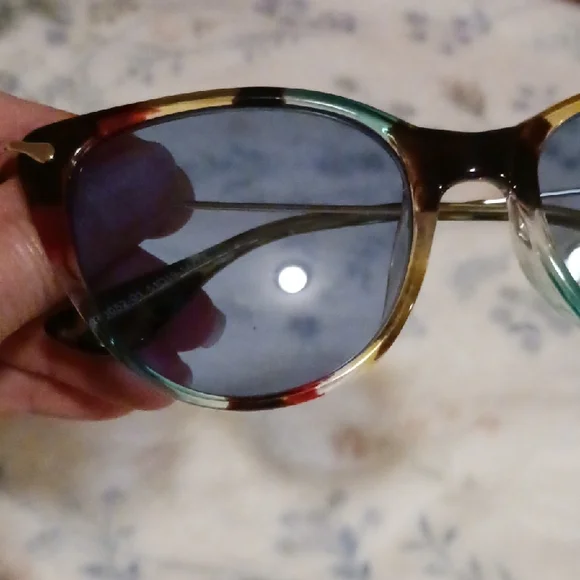 Blue and Multicolor Sunglasses 5.7" - Picture 4 of 6